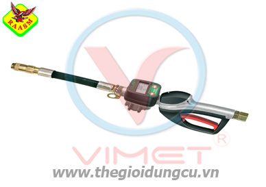 Súng bơm nhớt lưu lượng lớn có đồng hồ định lượng Raasm 37797