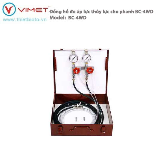 Đồng hồ đo áp lực thủy lực cho phanh BC-4WD