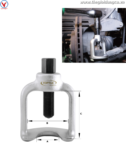 Cảo tháo khớp cầu TOPTUL JEAB0629