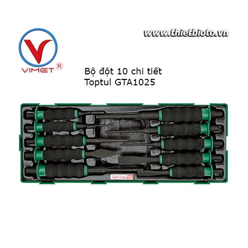 Bộ đột 10 chi tiết Toptul GTA1025