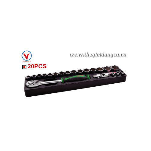 Bộ tuýp bông 20 món 1/2