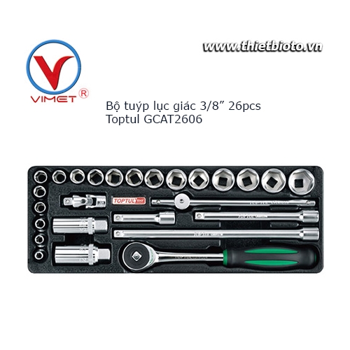 Bộ tuýp vặn bulong 3/8