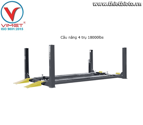 Cầu nâng 4 trụ 18000lbs