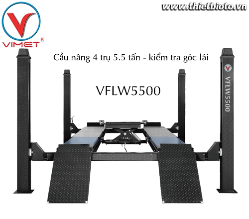 Cầu nâng 4 trụ kiểm tra góc lái VFLW5500