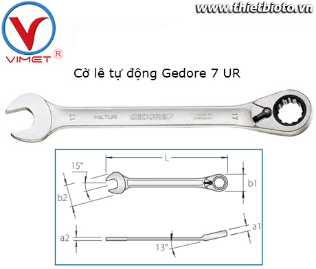 Cờ lê tự động Gedore 7 UR