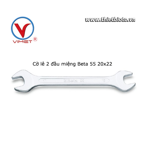 Cờ lê 2 đầu miệng Beta 55 20x22