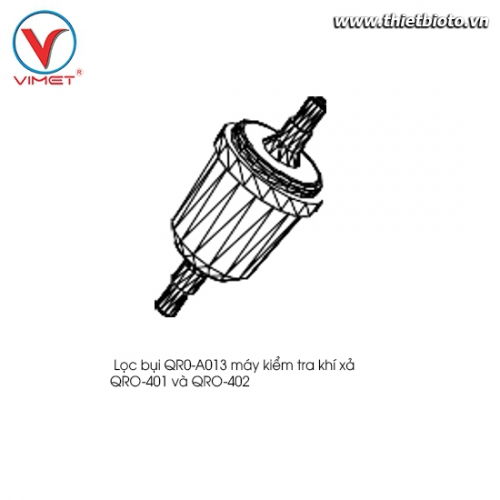 Lọc bụi máy kiểm tra khí xả QRO-401 và QRO-402