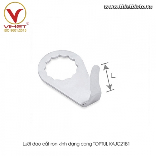 Lưỡi dao cắt ron kính dạng cong TOPTUL KAJC21B1