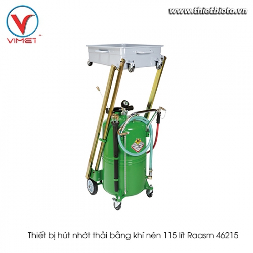 Thiết bị hút nhớt thải bằng khí nén 115 lít Raasm 46215