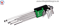 Bộ lục giác đầu bi 9 món dài TOPTUL GAAL0917