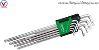 Bộ lục giác sao 9 món dài TOPTUL GAAL0923
