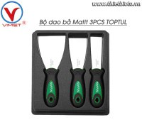 Bộ dao bả Matit 3PCS TOPTUL JGAT0301