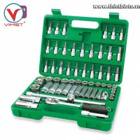 Bộ tuýp đầu 3/8 inch 60 chi tiết Toptul GCAI6002