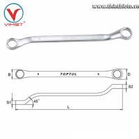 Cờ lê 2 đầu vòng toptul AAEH1113