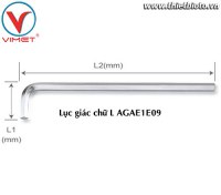 Lục giác chữ L (dài) 1.5mm TOPTUL AGAE1E09