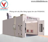 Phòng sơn sấy âm sàn đèn hồng ngoại PSS84301