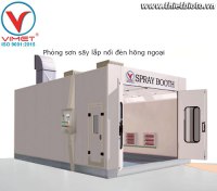 Phòng sơn sấy lắp nổi đèn hồng ngoại PSS84310