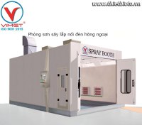 Phòng sơn sấy lắp nổi đèn hồng ngoại PSS84311