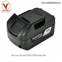 Pin Li-ion 18V (bản PRO) TOPTUL KAL-0106