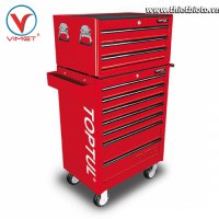 Tủ dụng cụ đồ nghề 10 ngăn 333PCS  Toptul GCAZ0033 GCAJ0037