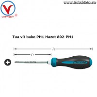 Tua vít bake PH1 Hazet 802-PH1