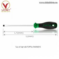 Tua vít dẹt dài TOPTUL FAAF6E15