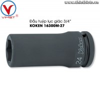 Tuýp đen 3/4 Koken 16300M-27