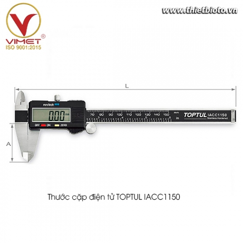Thước cặp điện tử TOPTUL IACC1150