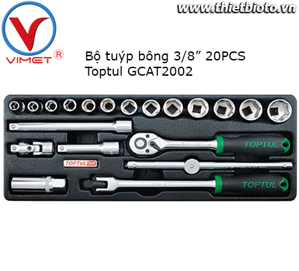 Bộ tuýp bông 3/8