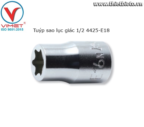 Tuýp sao lục giác 1/2 4425-E18